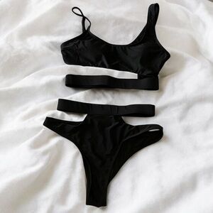 Black 2 Piece Bikini